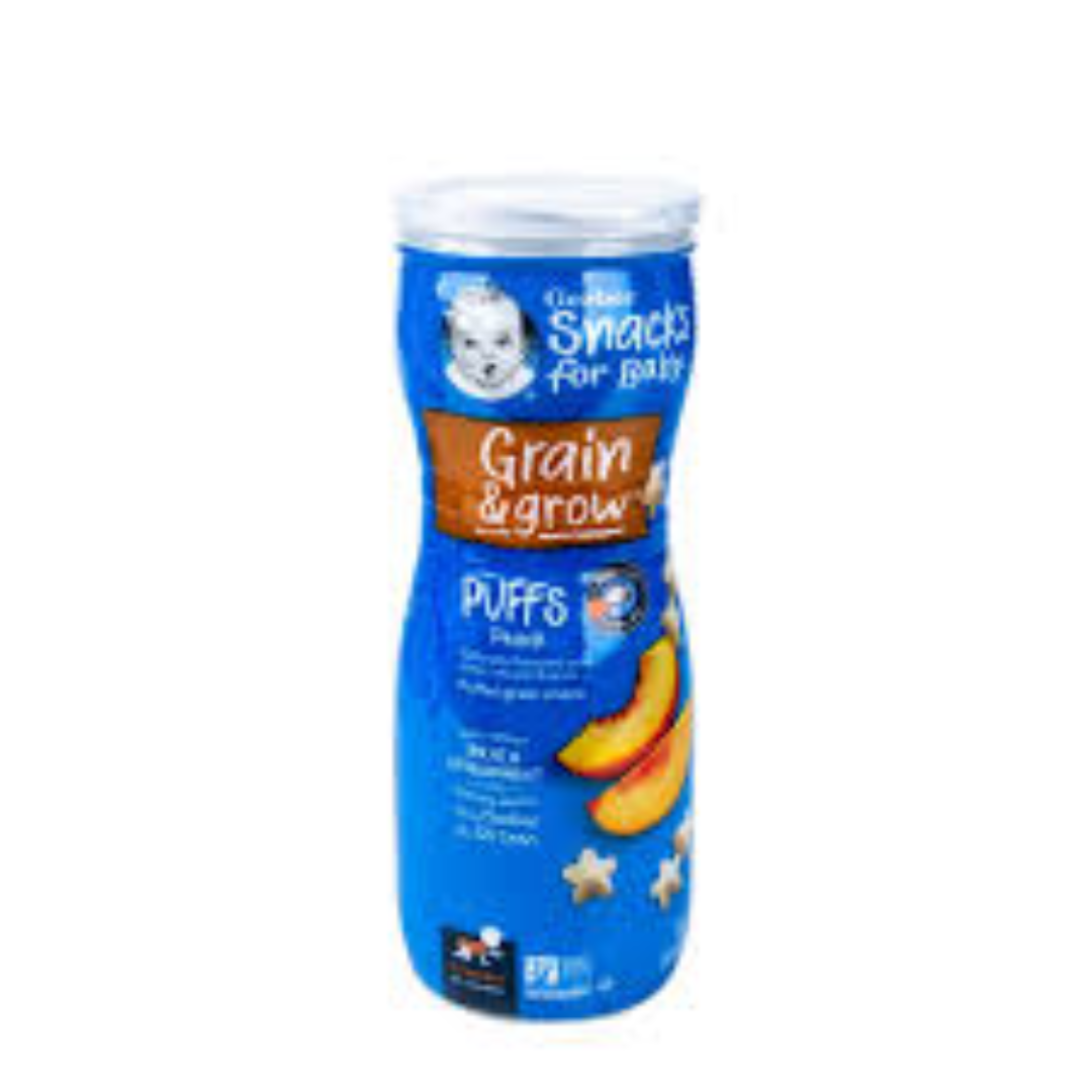 Wholesale Gerber Puffs Cereal Snack Peach 42g Supplier UAE
